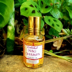 Óleo Perfumado Goloka Pure Oil- Nag Champa: Energia da Meditação na internet