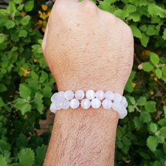 Imagem do Pulseira Selenita Esfera - Purificação e Poder cósmico