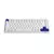Imagen de Teclado Mecánico Akko Blue on White 3084B Plus V3 - Rendimiento y Versatilidad en un Diseño Elegante - Cream Yellow