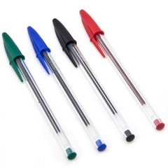 BOLIGRAFO BIC TRANSPARENTE 1 mm