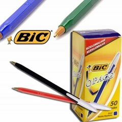 BOLIGRAFO BIC OPACO 1 mm - comprar online