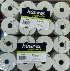 ROLLO HUSARES TERMICO CONTROLADOR 80mm.x45mts. - x unidad - 1180 -