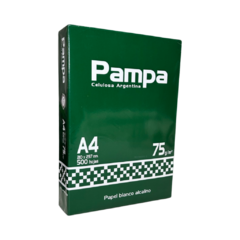 RESMA PAMPA - A4 21X29,7 - 75grs. - PAQ x500hjs.