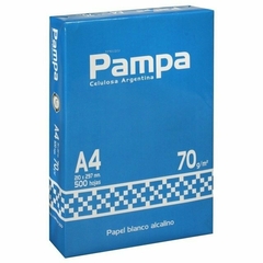RESMA PAMPA - A4 21x29,7 - 70grs. - PAQ x500hjs.