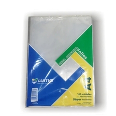 FOLIOS LUMA PESADO - A4 x 100un