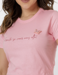 T-SHIRT PERMITA-SE VOAR MAIS ALTO