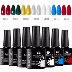 esmaltes em gel para decoração, pintura em gel UV