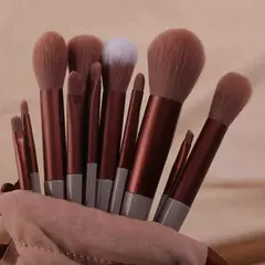 Imagem do Conjunto de Pincéis de Maquiagem