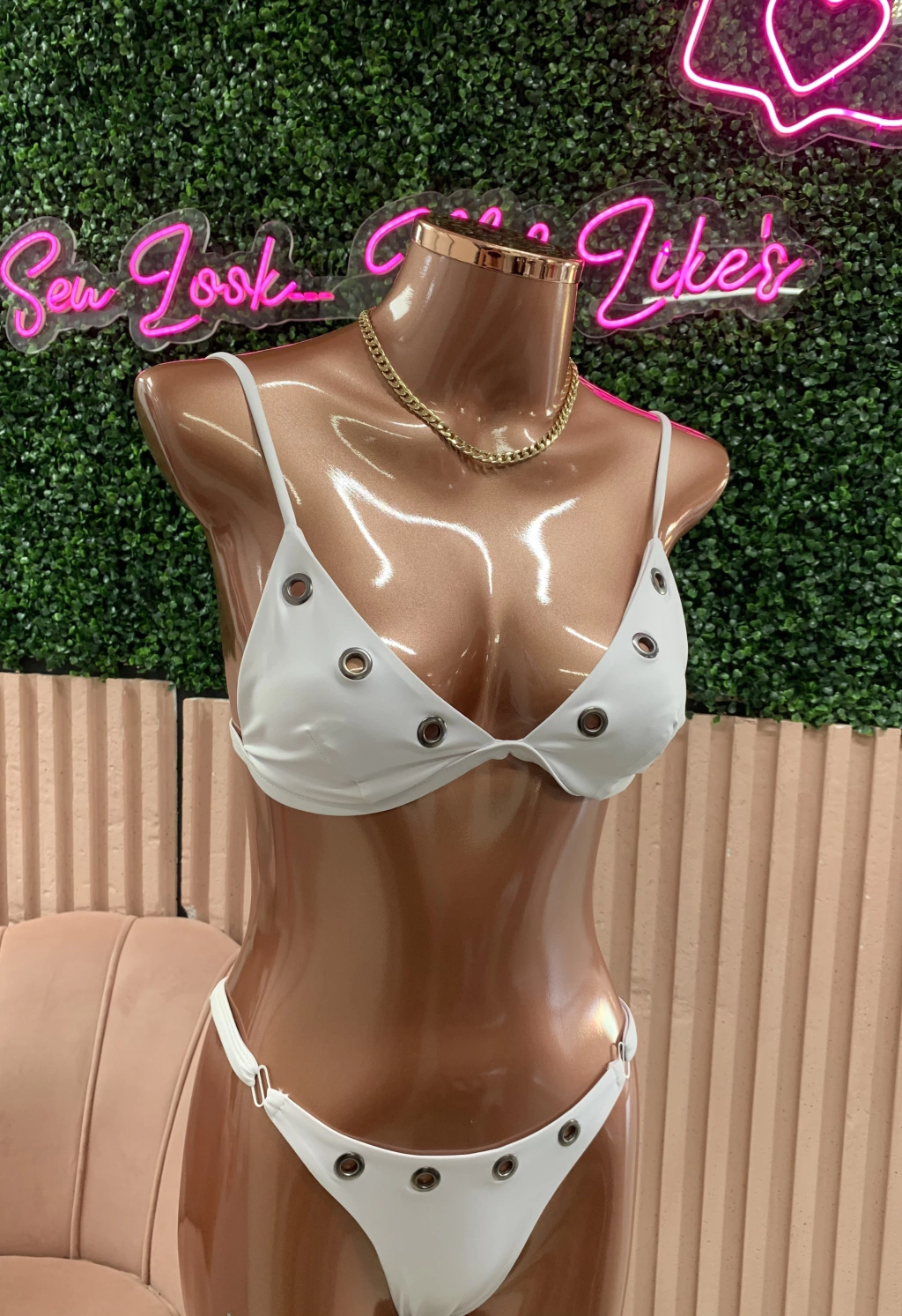 biquini labellamafia branco