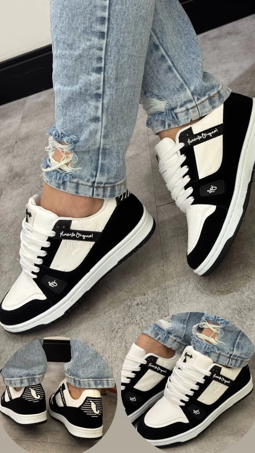 Tênis pimenta original preto/branco