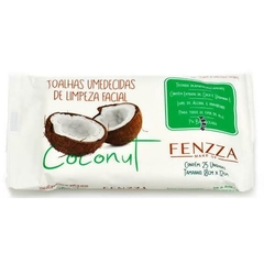LENÇO UMEDECIDO DEMAQUILANTE COCONUT- FENZZA