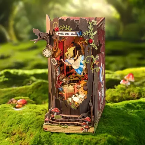 Alice no País das Maravilhas – Miniatura DIY com LEDs - comprar online