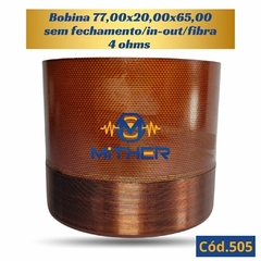 Bobina Móvel para Alto-Falante 77,00 X 20,00 X 65,00 4 ohms Ccaw - loja online