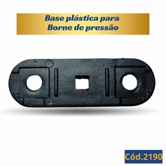 Base Plástica para Borne de Pressão - comprar online