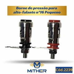 Par Borne de Pressão Cromado N16 Pequeno Sem Suporte - comprar online