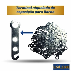 Terminal de Solda Niquelado 50 unidades