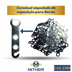 Terminal de Solda Niquelado 50 unidades - comprar online