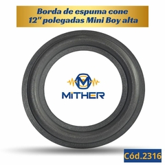 Imagem do Borda de Espuma 12" Estilo Mini Boy