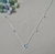 Choker Olho Grego Coração com Pingentes