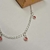 Pulseira Infantil 4 Pedras Redondas Coloridas
