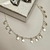 Pulseira Feminina com Pingentes de Corações