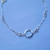Pulseira Feminina Cartier Quadrada 1 Círculo e 4 Zircônias Cristal - Nébula Jóias
