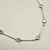 Pulseira Feminina Prata Palito e Corações Cheio - comprar online