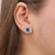 Brinco Flor Cravejada Colorida - comprar online