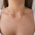 Choker Pingentes de Coração - comprar online