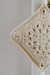 Borla flor africana beige