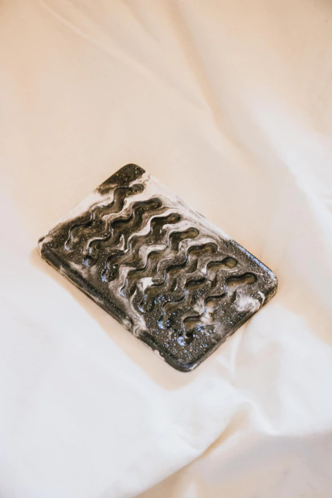Jabonera Rectangular con Ondas en internet