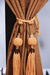 Sujeta Cortinas Natural con Argolla - comprar online