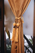 Sujeta Cortinas Natural con Argolla
