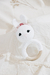 Sonajero Conejita Blanca con Flores - comprar online