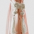Sujeta cortinas flor crochet blanca x 2