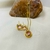 Conjunto Rosê Banhado a ouro 18k Clássico Aurora Semijoias