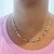 Chocker Retângulo Colorido Banhado a ouro 18k contemporâneo Aurora Semijoias na internet