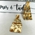Brinco texturado quadrado banhado a ouro 18k