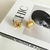 Brinco Pepita banhada a ouro 18k