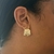 Brinco Pepita banhada a ouro 18k - comprar online