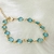 Pulseira Acqua Marine Banhado a ouro 18k Moderno Aurora Semijoias - comprar online