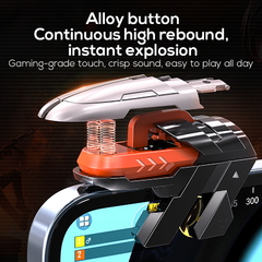 Control Celular Kipsgaming K6 Pro Disparo Rapido 6 dedos Gamer Joystick Automáticos - KIPS GAMING