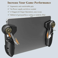 Gatillos Controlador Para iPad Tablet Pubg Cod Mobile Free Fire Gamer