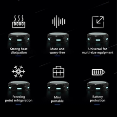 Ventilador Tablet KIPSGAMING Enfriador Para iPad Soporte gamer - KIPS GAMING