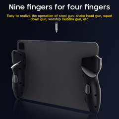 Gatillos KIPSGAMING K8 Para Tablet iPad Automaticos Disparo Rapido Gamer Controlador - KIPS GAMING
