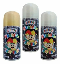 Spray glitter