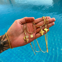CORDÃO BANHADO A OURO 18k 2 - comprar online