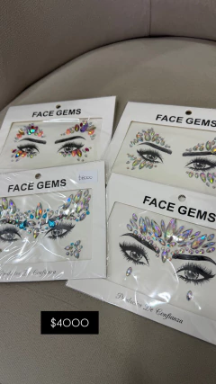 Strass para el rostro