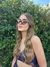 Óculos Modelo Candy Retrô (preto e marrom) | Gala Glasses - comprar online