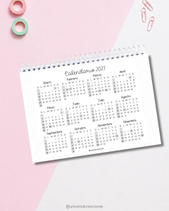 Imagen de Planner Mensual Docente 2027